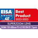 Sigma 150-600mm f/5-6.3 DG DN OS Sports objektiiv Sonyle