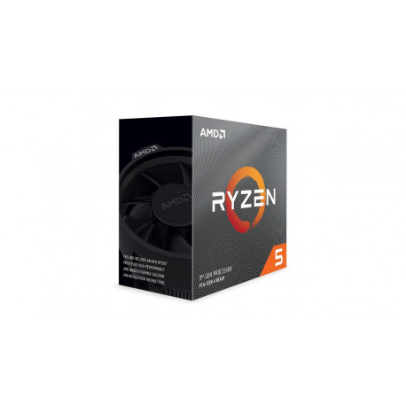 AMD Ryzen 5 5500 protsessor, 3.6 GHz, 16 MB, BOX (100-100000457BOX)