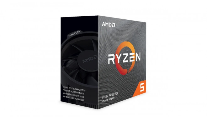 AMD Ryzen 5 5500 protsessor, 3.6 GHz, 16 MB, BOX (100-100000457BOX)