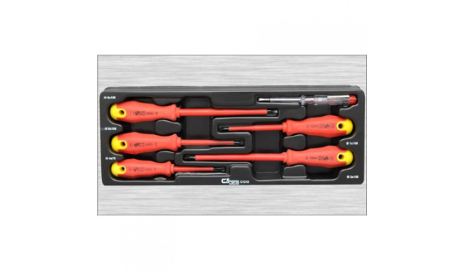 Electrician screwdriver set 5 pcs.