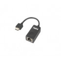 Lenovo 0.08 m, Black, Ethernet Extension Adap