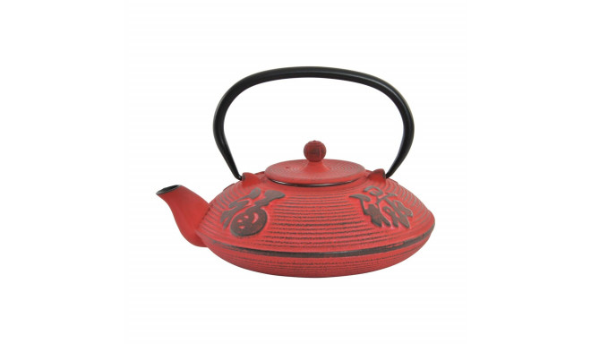 Teapot DKD Home Decor Red 800 ml