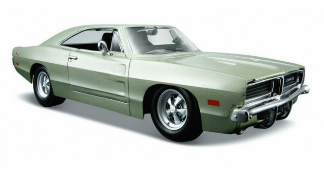 Composite model Dodge Charger R/T 1969 silver