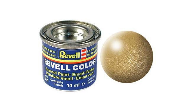 Revell эмалевая краска 94 14 мл, золотистый металлик