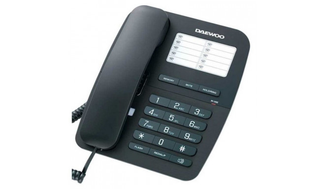 Fiksētais Telefons Daewoo DTC-240 Melns