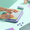 Logitech POP Keys Wireless Mechanical With Emoji Keys keyboard Bluetooth QWERTY English Mint colour
