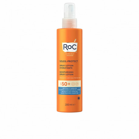 Päikesekaitse pihusti Roc Niisutav SPF 50 (200 ml)