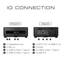 MSI Cubi 5 10M-007BEU Intel Core i7-10510U Barebone, Mini-PC, SFF, Type-C, USB 3.2 Gen2, HDMI, Displ