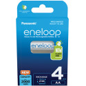 Panasonic eneloop rechargeable battery AA 2000 4BP