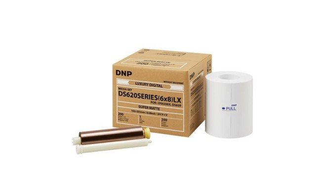 DNP Paper Super Matte 1 Roll � 200 prints 15x20 for DS620