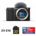 Sony ZV-E10 + 16-50mm + käepide + juhtmevaba mikrofon