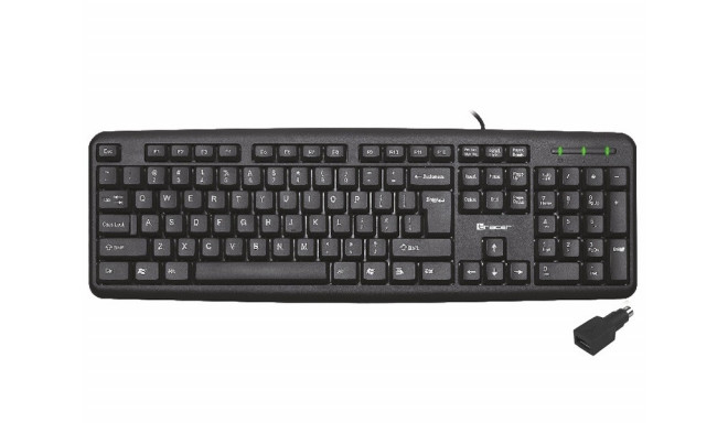 Keyboard Maverick Black USB PS2