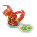Bakugan Evolutions, Dragonoid (Red), Platinum Series True Metal , 2 BakuCores and Character Card