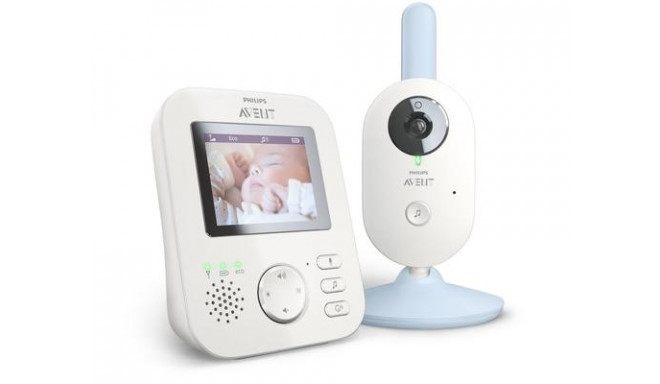 Philips AVENT Baby monitor SCD835/26 video 300 m FHSS Blue, White