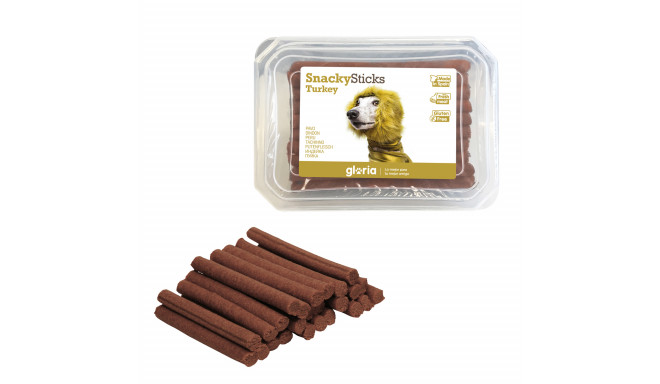 Suņu uzkodas Gloria Snackys Sticks Cālis Turcija Mazi stieņi (800 g)