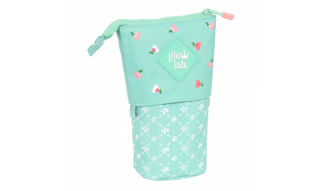 Pencil Holder Case Glow Lab Pepa Green (8 x 19 x 6 cm)