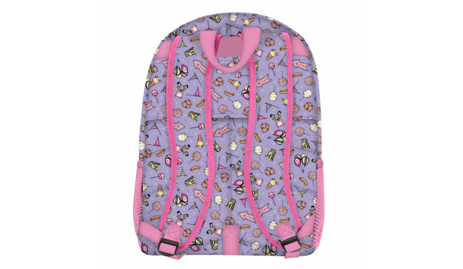 School Bag Gorjuss First prize Lilac 31.5 x 44 x 22.5 cm