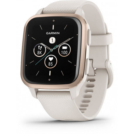 Garmin Venu Sq 2 Music, ivory/peach gold