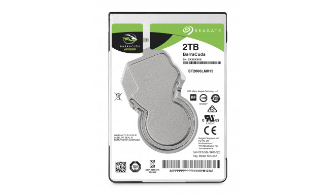 Seagate Barracuda 2TB 2,5"