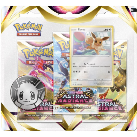 Cards Astral Radiance 3-Pack Blister Eevee