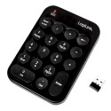LogiLink ID0173 numeric keypad Universal RF Wireless Black