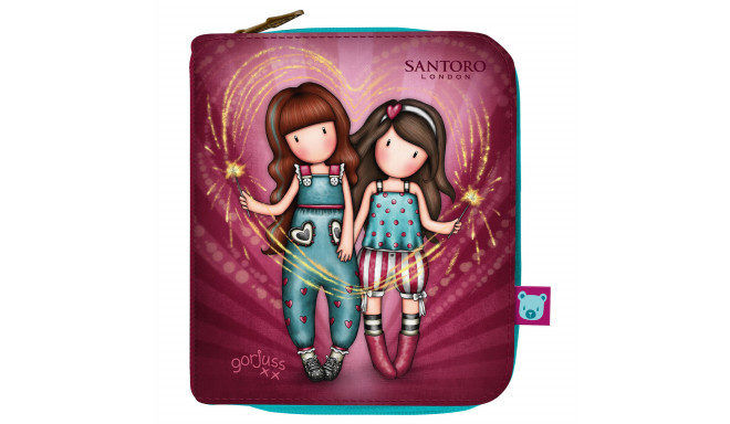 Portfellid Gorjuss Fireworks Kastanpruun 10 x 12 x 3 cm