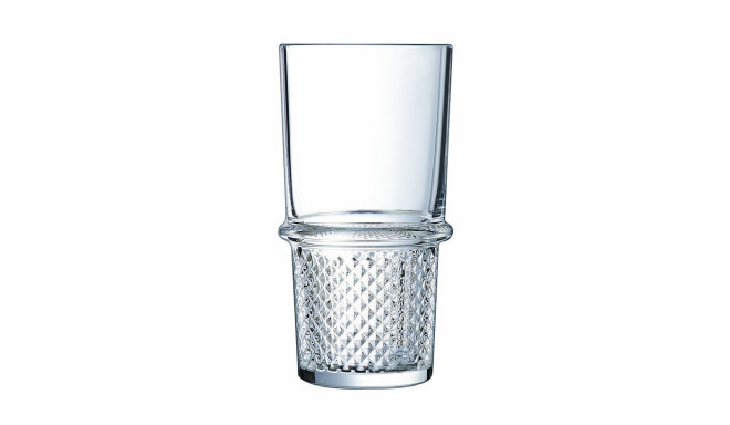 Glass Arcoroc New York Transparent Glass 350 ml (6 Pieces)