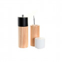 Salt and Pepper Set DKD Home Decor Black Rubber wood White (5 x 5 x 16 cm) (2 Units)