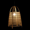Ceiling Light DKD Home Decor Rattan (42 x 42 x 63 cm)