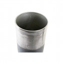 Vase DKD Home Decor Silver Golden Aluminium Modern (2 Units) (15 x 15 x 33 cm)