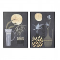 Glezna DKD Home Decor Vāze Koloniāls (83 x 4,5 x 123 cm) (2 gb.)