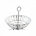Fruit Bowl DKD Home Decor Silver Metal Pieces of Cutlery (28 x 28 x 40 cm)