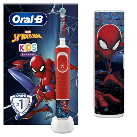 Electric Toothbrush Oral-B D100 KIDS SPIDERMAN - Electric Toothbrushes ...