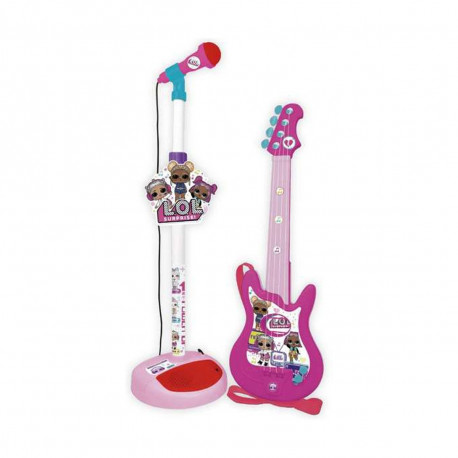 Baby Guitar Reig Lol Surprise Microphone Pink - Musical toys ...