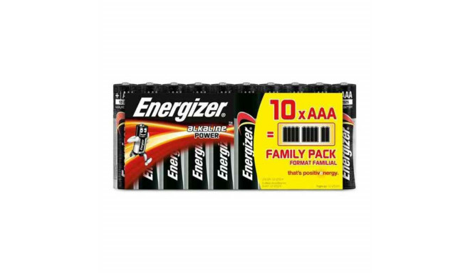 Alkaline Batteries Energizer 630066 AAA LR03 (10 uds)