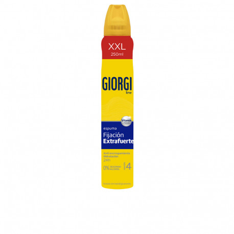 GIORGI LINE FIJACIÓN EXTRAFUERTE espuma fijadora nº4 250 ml