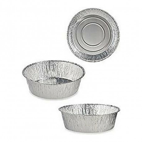 Set of trays Kinvara 30287 30287 Silver Aluminium 25 x 8 x 25 cm