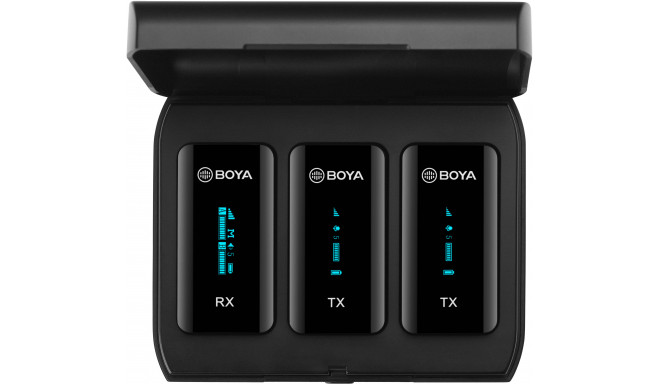Boya wireless microphone BY-XM6-K2 + charging case