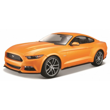 Composite model Ford Mustang GT 2015 orange 1/24