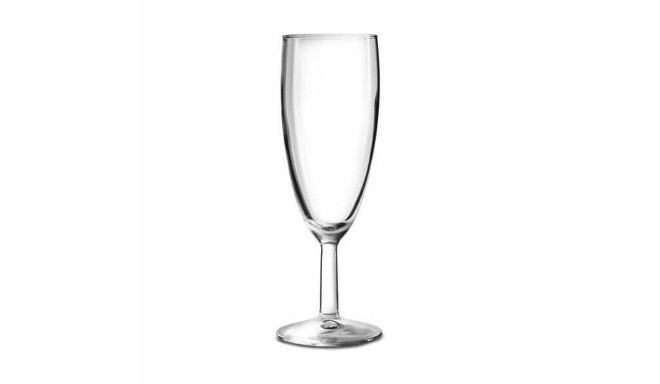 Champagne glass Arcoroc Transparent Glass 12 Units (17 CL)