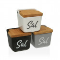 Salt Shaker with Lid Versa Dolomite (9 x 8 x 9 cm)