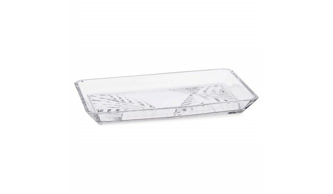 Paplāte Pasabahce 5798228 Caurspīdīgs Stikls 16,5 x 2,6 x 27,5 cm