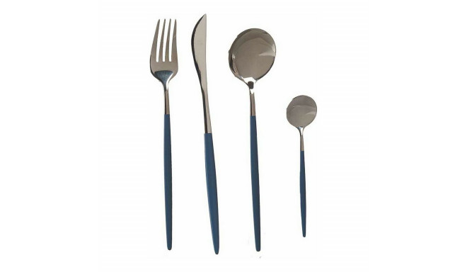 Cutlery Set Kinvara BST-CT022 BST-CT022 Grey Silver Stainless steel 16 x 5 x 24,5 cm