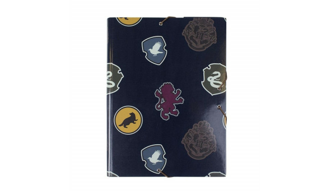 Folder Harry Potter A4 Blue (24 x 34 x 4 cm) - Clip folders and binders ...