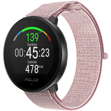 Polar Unite S-M Hook & Loop, roosa