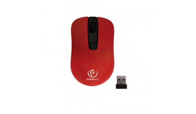 Rebeltec wireless mouse STAR red