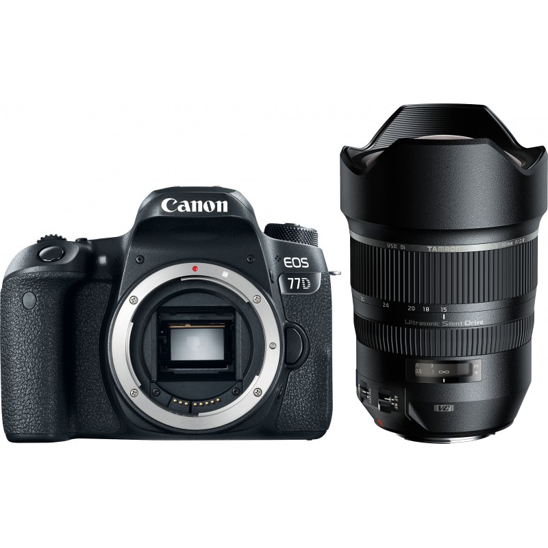 Canon EOS 77D + Tamron 15-30 мм VC USD