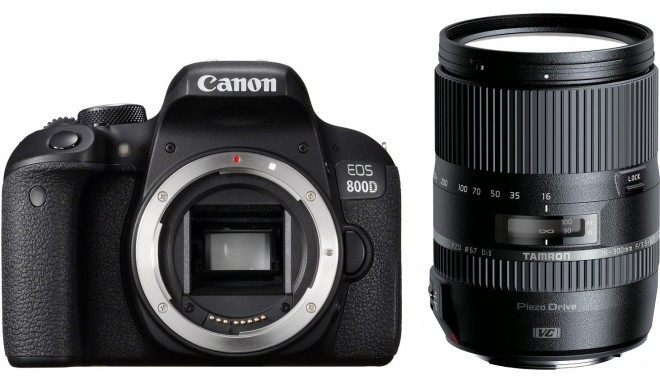 Canon EOS 800D + Tamron 16-300 мм VC PZD