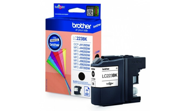 Brother LC223 (LC223BK) Ink Cartridge, Black