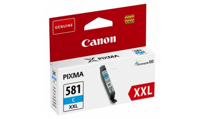 Canon CLI-581XXL (1995C001) Ink Cartridge, Cyan